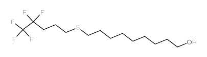 cas no 511545-94-1 is 9-[(4,4,5,5,5-Pentafluoropentyl)thio]nonanol