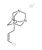 cas no 51229-78-8 is 1-((Z)-3-Chloroallyl)-1,3,5,7-tetraazaadamantan-1-ium chloride