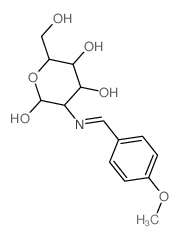 cas no 51471-40-0 is b-D-Glucopyranose,2-deoxy-2-[[(4-methoxyphenyl)methylene]amino]-