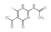cas no 51471-45-5 is N-(4-chloro-5-nitro-6-oxo-3H-pyrimidin-2-yl)acetamide