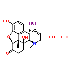 cas no 51481-60-8 is Naloxone hydrochloride dihydrate