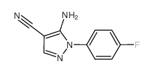 cas no 51516-70-2 is 5-amino-4-cyano-1-(4-fluorophenyl)pyrazole