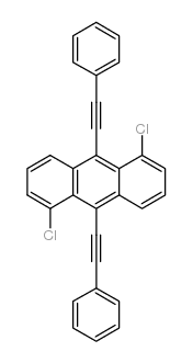 cas no 51580-24-6 is 1,5-dichloro-9,10-bis(2-phenylethynyl)anthracene