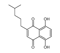 cas no 517-90-8 is 5,8-dihydroxy-2-(4-methylpentyl)naphthalene-1,4-dione