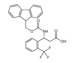 cas no 517905-86-1 is fmoc-(r)-3-amino-3-(2-trifluoromethyl-phenyl)-propionic acid