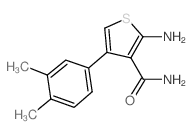 cas no 519016-86-5 is 2-Amino-4-(3,4-dimethylphenyl)thiophene-3-carboxamide