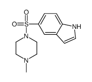 cas no 519148-72-2 is 5-(4-Methylpiperazin-1-ylsulfonyl)-1H-indole