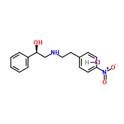 cas no 521284-21-9 is (R)-2-[[2-(4-nitrophenyl ethyl] aMino]-1-phenyl ethanol Monohydrochloride