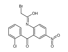cas no 52130-87-7 is 2-Bromo-N-[2-(2-chlorobenzoyl)-4-nitrophenyl]acetamide