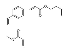 cas no 52192-05-9 is butyl prop-2-enoate,methyl prop-2-enoate,styrene