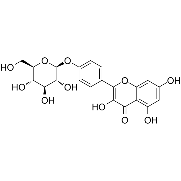 cas no 52222-74-9 is kaempferol 7-O-β-D-glucopyranoside