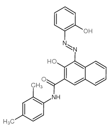 cas no 523-67-1 is 2-Naphthalenecarboxamide,N-(2,4-dimethylphenyl)-3-hydroxy-4-[2-(2-hydroxyphenyl)diazenyl]-
