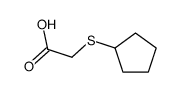 cas no 52363-14-1 is Acetic acid, (cyclopentylthio)- (9CI)