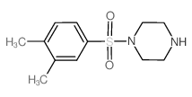 cas no 524711-31-7 is 1-[(3,4-dimethylphenyl)sulfonyl]piperazine(SALTDATA: FREE)