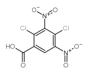 cas no 52729-03-0 is Benzoic acid,2,4-dichloro-3,5-dinitro-