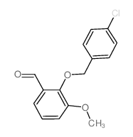 cas no 52803-62-0 is 2-[(4-CHLOROBENZYL)OXY]-3-METHOXYBENZALDEHYDE