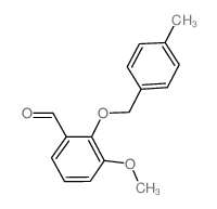 cas no 52803-64-2 is 3-METHOXY-2-[(4-METHYLBENZYL)OXY]BENZALDEHYDE