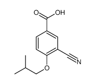 cas no 528607-60-5 is 3-CYANO-4-ISOBUTOXYBENZOIC ACID