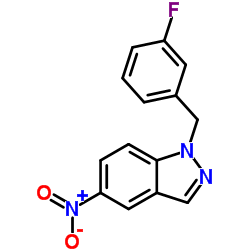cas no 529508-58-5 is 1-(3-Fluorobenzyl)-5-nitro-1H-indazole