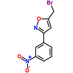 cas no 5301-03-1 is 5-(Bromomethyl)-3-(3-nitrophenyl)-1,2-oxazole