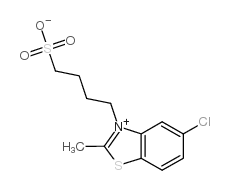 cas no 53061-07-7 is 2-methyl-3-sulfobutyl-5-chlorobenzothiazolium, inner salt