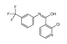 cas no 53062-99-0 is 2-chloro-N-[3-(trifluoromethyl)phenyl]pyridine-3-carboxamide