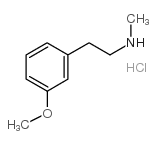 cas no 53102-69-5 is [2-(3-METHOXY-PHENYL)-ETHYL]-METHYL-AMINE HYDROCHLORIDE
