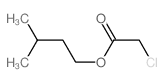 cas no 5326-92-1 is Acetic acid, 2-chloro-,3-methylbutyl ester