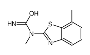 cas no 53284-70-1 is Urea, N-methyl-N-(7-methyl-2-benzothiazolyl)- (9CI)
