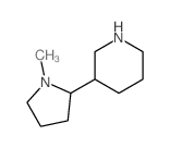 cas no 5337-62-2 is Piperidine,3-(1-methyl-2-pyrrolidinyl)-