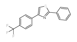 cas no 533867-27-5 is 2-PHENYL-4-(4-(TRIFLUOROMETHYL)PHENYL)THIAZOLE