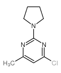 cas no 53461-40-8 is 4-CHLORO-6-METHYL-2-(1-PYRROLIDINYL)PYRIMIDINE