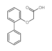 cas no 5348-75-4 is 2-(2-phenylphenoxy)acetate