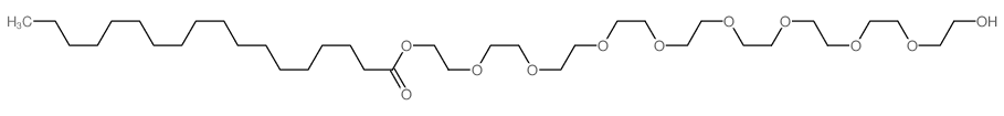 cas no 5349-52-0 is Octadecanoic acid,26-hydroxy-3,6,9,12,15,18,21,24-octaoxahexacos-1-yl ester