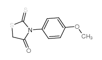 cas no 5350-09-4 is 3-(4-Methoxyphenyl)-2-thioxo-1,3-thiazolidin-4-one