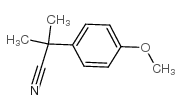 cas no 5351-07-5 is Benzeneacetonitrile,4-methoxy-a,a-dimethyl-