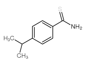 cas no 53515-20-1 is 4-ISOPROPYLBENZENECARBOTHIOAMIDE