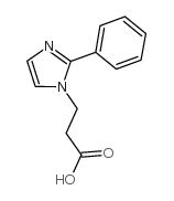 cas no 53660-14-3 is 3-(2-Phenyl-imidazol-1-yl)-propionic acid