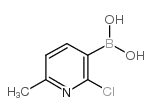 cas no 536693-95-5 is 2-chloro-6-methylpyridine-3-boronic acid