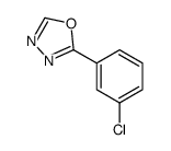 cas no 5378-33-6 is 2-(3-Chlorophenyl)-1,3,4-oxadiazole