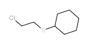 cas no 53787-05-6 is 2-chloroethyl cyclohexyl sulphide