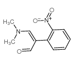 cas no 53868-36-3 is 3-(DIMETHYLAMINO)-2-(2-NITROPHENYL)ACRYLALDEHYDE