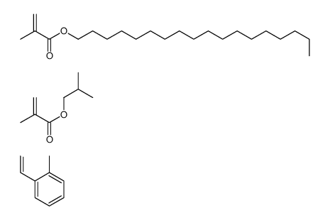 cas no 53879-74-6 is 1-ethenyl-2-methylbenzene,2-methylpropyl 2-methylprop-2-enoate,octadecyl 2-methylprop-2-enoate
