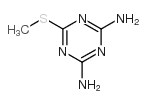 cas no 5397-01-3 is 1,3,5-Triazine-2,4-diamine,6-(methylthio)-