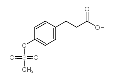 cas no 539814-13-6 is 3-(4-METHANESULFONYLOXOPHENYL)-PROPANOIC ACID