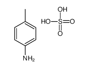 cas no 540-25-0 is p-toluidine sulphate (1:1)