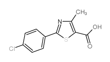 cas no 54001-17-1 is 2-(4-chlorophenyl)-4-methyl-1,3-thiazole-5-carboxylic acid