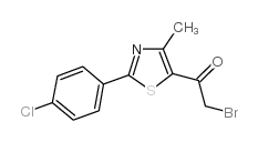 cas no 54001-36-4 is 2-bromo-1-[2-(4-chlorophenyl)-4-methyl-1,3-thiazol-5-yl]ethanone