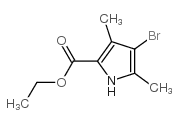 cas no 5408-07-1 is 1H-Pyrrole-2-carboxylic acid, 4-bromo-3,5-dimethyl-, ethyl ester