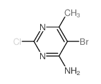 cas no 54093-23-1 is 5-bromo-2-chloro-6-methyl-pyrimidin-4-amine